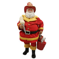Fireman Santa Claus 29cm