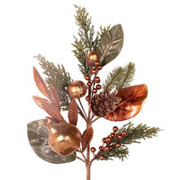 Bronze Pomegranate Spray 64cm