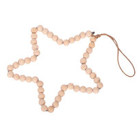 Ball In Star Ornament Shape 25cm