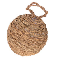 Woven Bauble in Seagrass 12cm