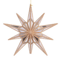 Celestial Star Mirror Snowflake Hanging 24cm