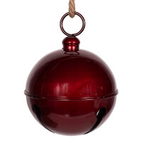 Shiny Red Metal Bell 25cm