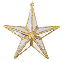 Mirror Star Tree Ornament 15cm