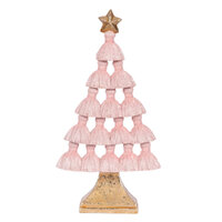 Pink Tassel Tree 23cm