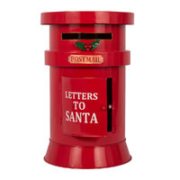 Letters to Santa Post Box Metal 38cm