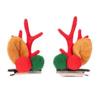Reindeer Antler Hair Clips cm