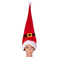 Long Santa Hat w. Buckle 83cm