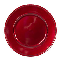 Red Charger Plate 33cm
