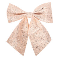 Pink Glitter Bow 30cm