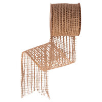 Natural Burlap Ribbon 10m