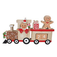 Gingerbread Train Count Down 22cm