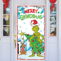 The Grinch Door Decoration