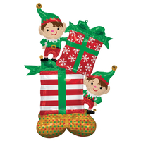 AirLoonz Balloon Christmas Elves 134cm