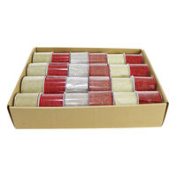 Ribbon Glitter Mix 63mm x 2.7m 4Assorted