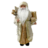 Santa Ivory Gold Fur Robe 45cm