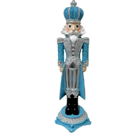 Blue & Silver Nutcracker Medium 45cm