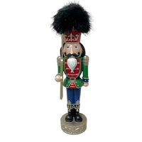 Nutcracker Green/Blue LED 61cm