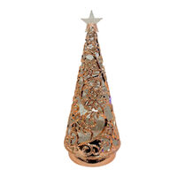 Lantern LED Tree Rose Gold 31cm