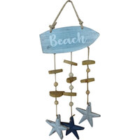 Wooden Beach Sign 38cm