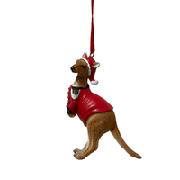 Kangaroo Deco Red 8cm