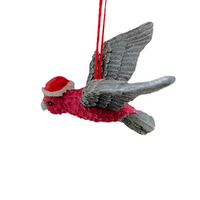 Christmas Galah Deco 7.5cm