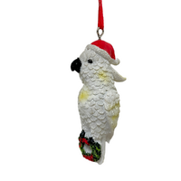 Christmas Cockatoo Deco 7.5cm