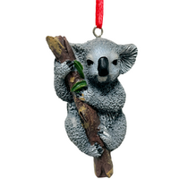 Koala on Branch Hanging Deco 8cm