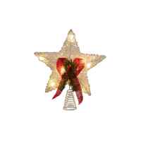 LED White Tree Top Star 31cm