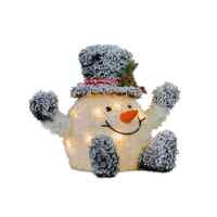 Christmas LED Snowball Man 46cm