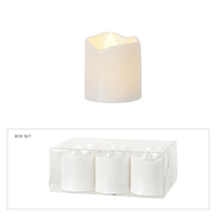 Heaven LED Battery Votive Candles 6pk