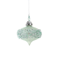 Mint Crusted Onion Hanging Bauble 10cm