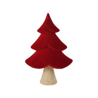 Bergen Timber Ceramic Red Tree 22cm