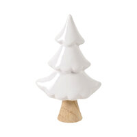 Bergen Timber Ceramic White Tree 23cm