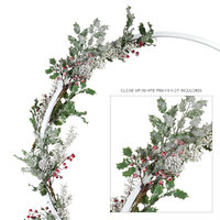 Frosted Hemlock Berry Garland 152cm