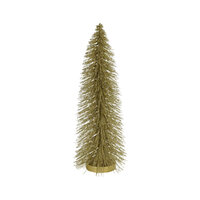 Brush Tree Gold Small 35cm