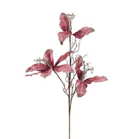 Triple Flower Stem Mauve 70cm