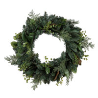 Classic Magnolia Leaf Wreath 76cm