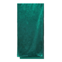 Green Luxe Velvet Table Runner 2m