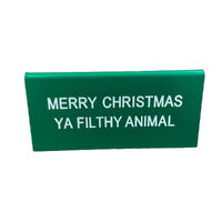 Filthy Animal Desk Sign Small 9cm