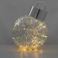 LED Light Angle Ball Silver 15cm
