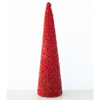 Berry Cone Tree Red 30cm