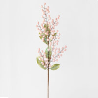 Pearl Berry Spray Pink 71cm