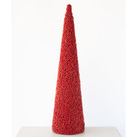 Berry Cone Tree Red 41cm