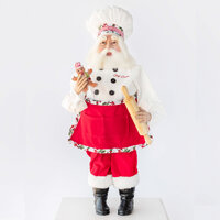 Santa's Pantry Chef Santa Claus 62cm