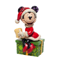 Santa Minnie with Hot Chocolate 15cm