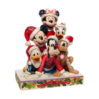 Mickey & Friends, Piled High with Holiday Cheer 15cm