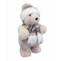 Plush Standing Bear Cream 34cm