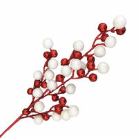 Red White Ball Spray 70cm