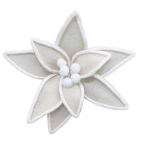 Cream White Flower 50cm