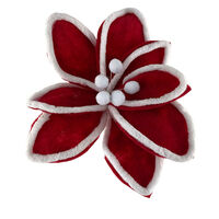 Red White Flower 50cm